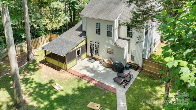4000 Garfield Ct, Waxhaw, NC 28173 - view from above of property
