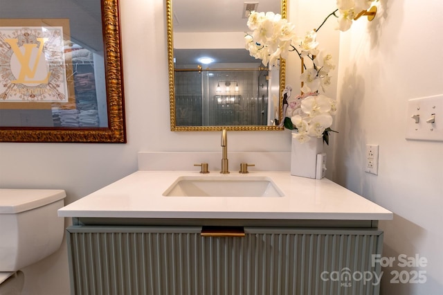 720 Governor Morrison St Unit 221, Charlotte, NC 28211 - bathroom with toilet and vanity