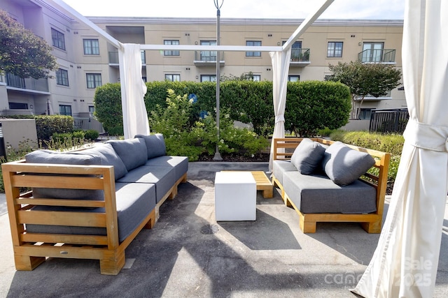 720 Governor Morrison St Unit 221, Charlotte, NC 28211 - view of patio with an outdoor living space