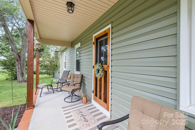 3980 English Oak Dr, Lincolnton, NC 28092 - covered porch with a lawn