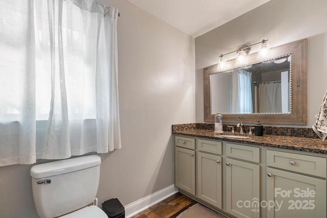 3980 English Oak Dr, Lincolnton, NC 28092 - bathroom featuring vanity and wood finished floors