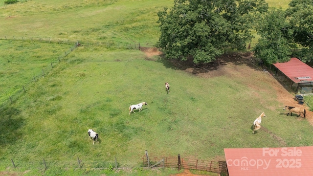3980 English Oak Dr, Lincolnton, NC 28092 - aerial view of sparsely populated area with a pastoral area