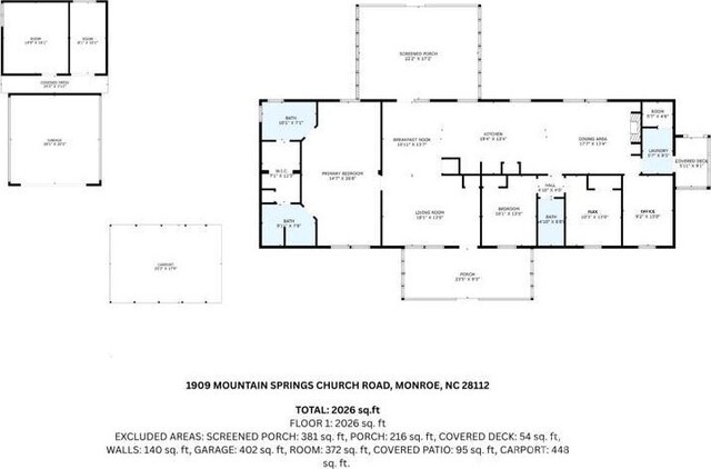 1909 Mountain Springs Church Rd, Monroe, NC 28112 - photo 40