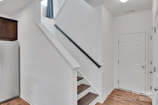 112 Aspire Cir, Wingate, NC 28174 - entrance foyer featuring light wood finished floors and baseboards
