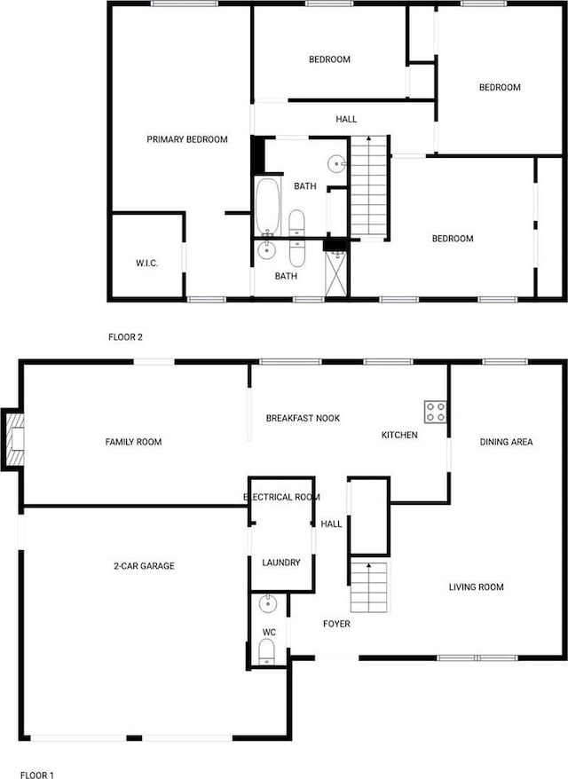 7134 Rollingridge Dr, Charlotte, NC 28211 - view of home floor plan