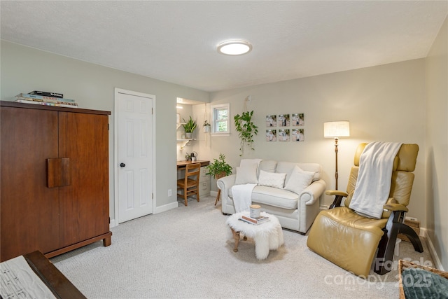 540 Oak Grove Rd, Flat Rock, NC 28731 - living area featuring carpet flooring and baseboards