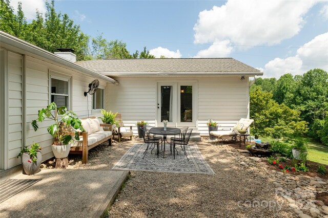 540 Oak Grove Rd, Flat Rock, NC 28731 - view of patio / terrace with outdoor lounge area