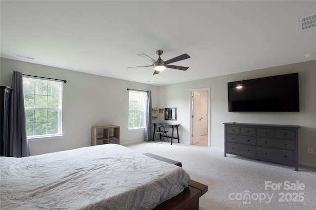 334 Kennerly Center Dr, Mooresville, NC 28115 - carpeted bedroom featuring baseboards and ceiling fan