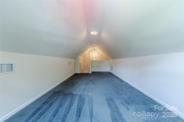 901 Clearbrook Rd, Matthews, NC 28105 - bonus room featuring carpet floors and vaulted ceiling