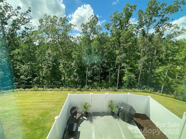 8060 Scarlet Maple Ln, Tega Cay, SC 29708 - fenced backyard with a patio area