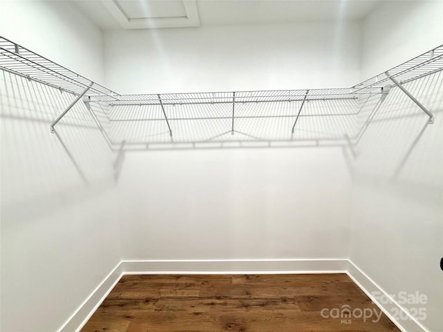 2330 Neill Rd, Lancaster, SC 29720 - spacious closet with dark wood-style floors