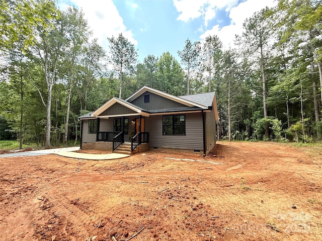 2330 Neill Rd, Lancaster, SC 29720 - view of front of property featuring crawl space and covered porch