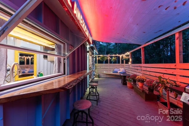 401 Church St, Warrenton, NC 27589 - view of deck