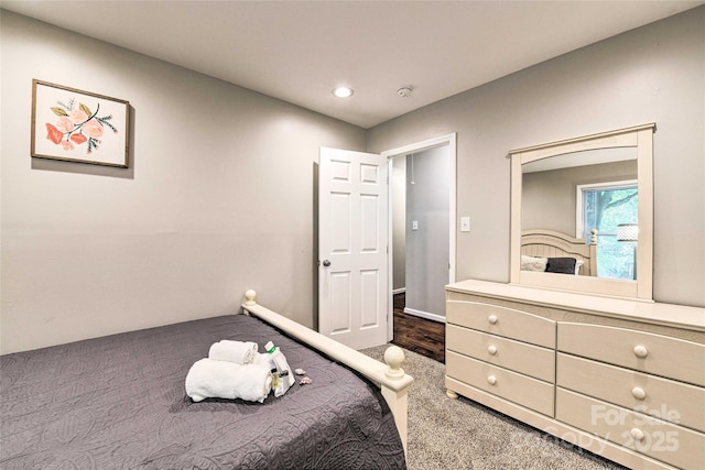 3020 Stancill Pl, Charlotte, NC 28205 - carpeted bedroom featuring recessed lighting