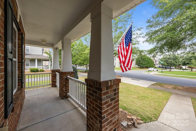 10349 Alvarado Way, Charlotte, NC 28277 - view of covered porch
