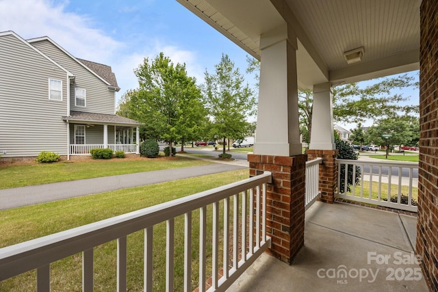 10349 Alvarado Way, Charlotte, NC 28277 - view of covered porch
