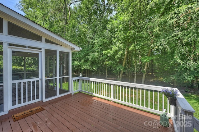12644 Lahinch Ct, Charlotte, NC 28277 - wooden deck featuring a sunroom