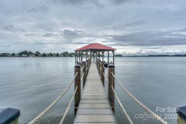 7945 Placid Ct, Denver, NC 28037 - dock featuring a water view