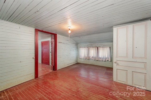 4612 Rehobeth Rd, Waxhaw, NC 28173 - spare room featuring wood finished floors and wood walls