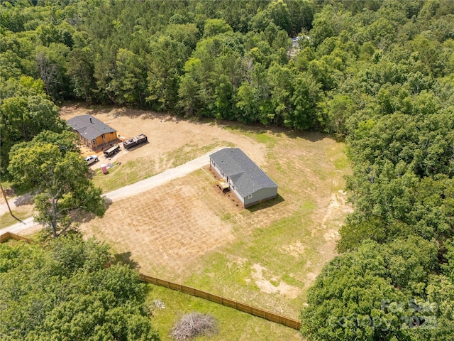 2007 Sugar Hill Rd, York, SC 29745 - view from above of property with a forest