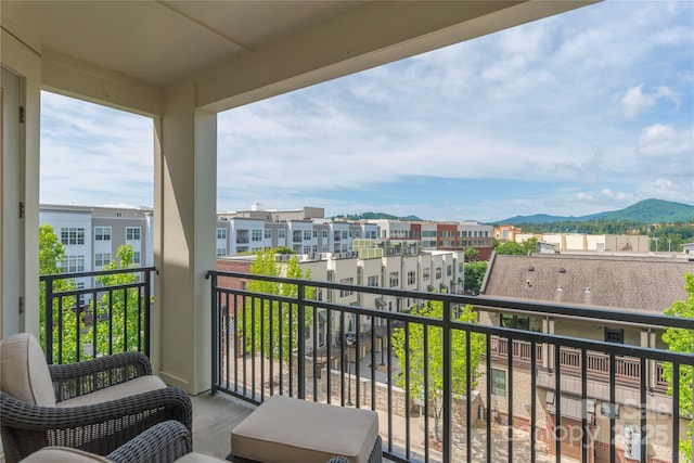 5 Farleigh St Unit 303, Asheville, NC 28803 - balcony with a mountain view and a residential view