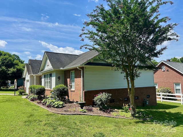 1700 Pickwick Ave, Kannapolis, NC 28083 - view of side of property featuring brick siding and a shingled roof
