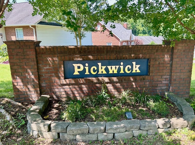 1700 Pickwick Ave, Kannapolis, NC 28083 - view of community sign