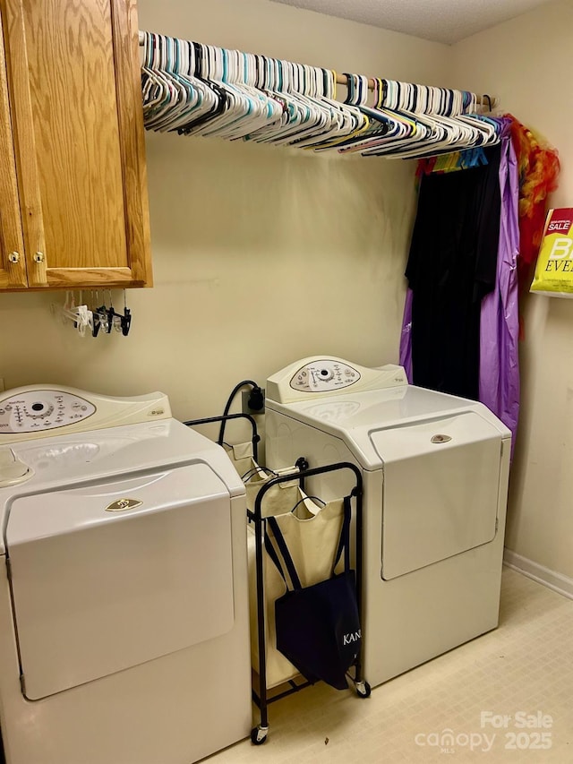 1700 Pickwick Ave, Kannapolis, NC 28083 - laundry room featuring cabinet space and washer and dryer