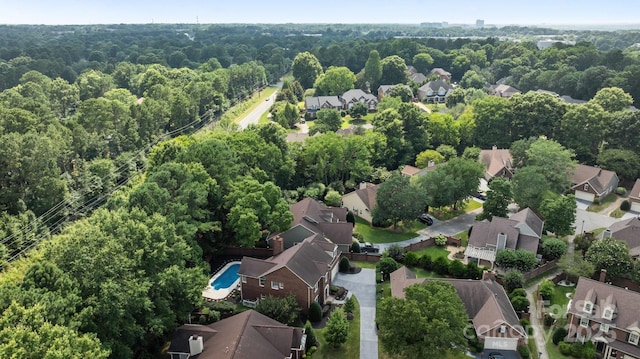 7213 Baniff Cir, Charlotte, NC 28277 - aerial view of property and surrounding area with nearby suburban area