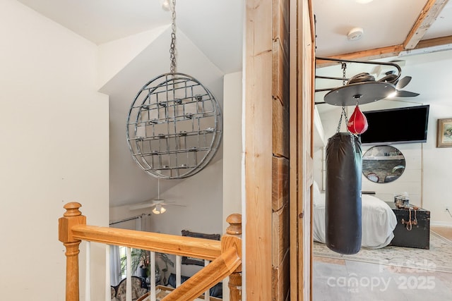 6103 Warrior Ave, Fort Mill, SC 29707 - detailed view of a smoke detector and a ceiling fan