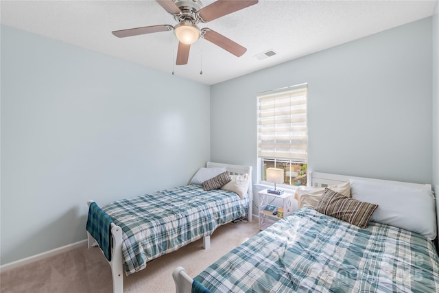 256 Rose St, Mooresville, NC 28117 - carpeted bedroom with a ceiling fan and baseboards
