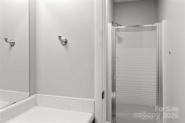 2205 Sunderland Rd Unit 129D, Winston Salem, NC 27103 - bathroom featuring a shower stall and vanity