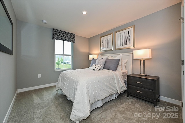 124 Kristin View Ln Unit Townhome A, Troutman, NC 28166 - bedroom featuring carpet floors and recessed lighting