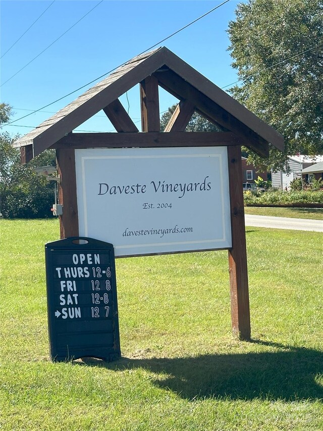 124 Kristin View Ln Unit Townhome A, Troutman, NC 28166 - community sign featuring a lawn