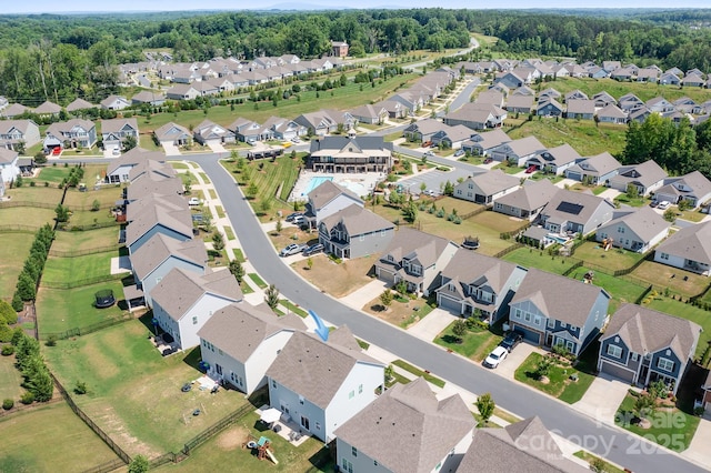 3038 Burnello Ct, Iron Station, NC 28080 - aerial view of property and surrounding area with nearby suburban area