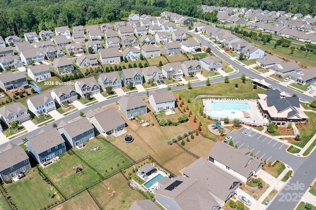 3038 Burnello Ct, Iron Station, NC 28080 - aerial view of property's location with nearby suburban area