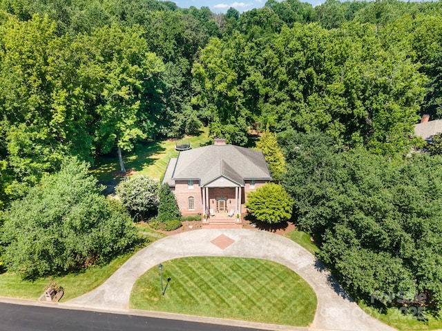 408 Johnsfield Rd, Shelby, NC 28150 - view of subject property with a heavily wooded area
