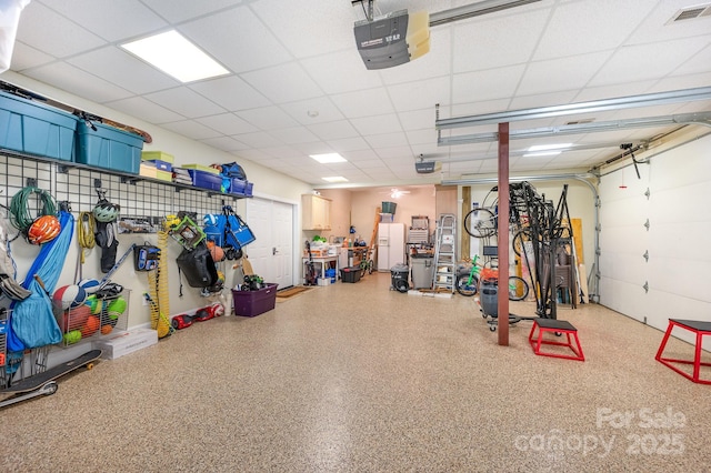 408 Johnsfield Rd, Shelby, NC 28150 - garage with a garage door opener