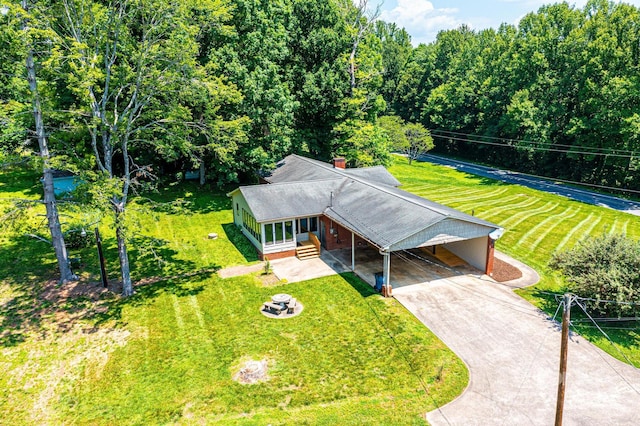 4783 Calico Rd, Lenoir, NC 28645 - aerial view of property and surrounding area