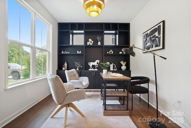 16112 Langston Dr, Charlotte, NC 28278 - office featuring wood finished floors