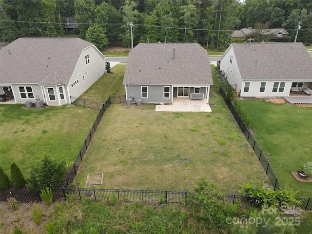 16112 Langston Dr, Charlotte, NC 28278 - view from above of property