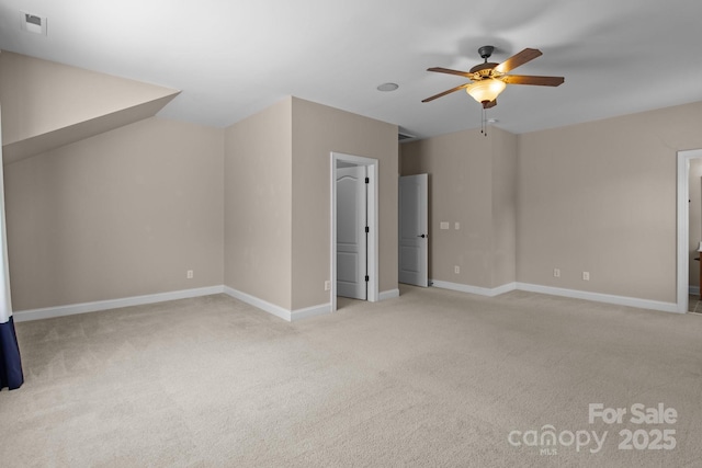 126 Northbridge Dr, Mooresville, NC 28115 - unfurnished bedroom with carpet floors, baseboards, and ceiling fan