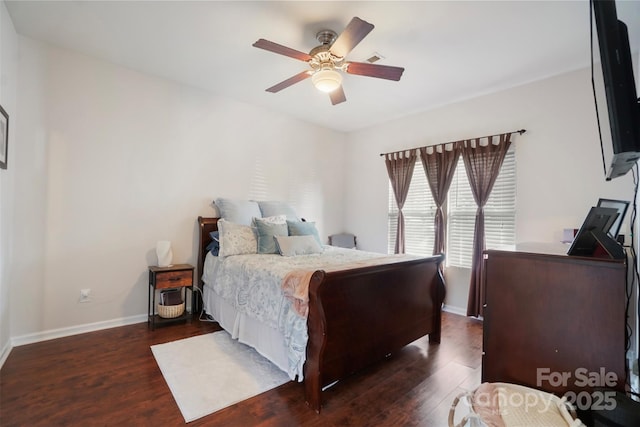 1012 Laparc Ln, Indian Trail, NC 28079 - bedroom featuring wood finished floors and a ceiling fan
