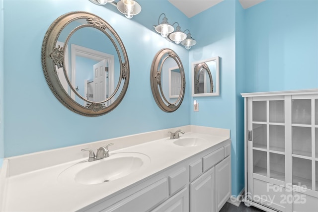 1624 Moonstone Dr, Matthews, NC 28105 - full bath featuring double vanity