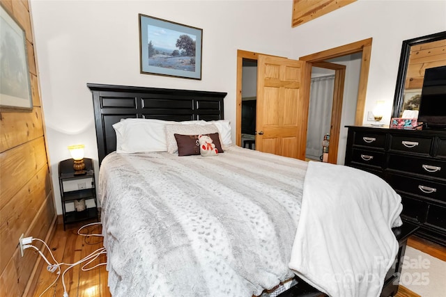 853 Granny Lewis Ln, Mars Hill, NC 28754 - bedroom featuring wood finished floors