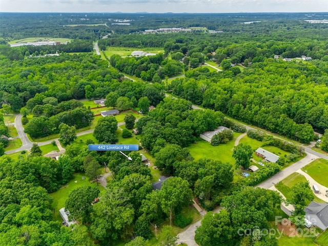442 Lovelace Rd, Rock Hill, SC 29730 - aerial view of a forest