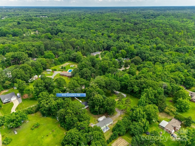 442 Lovelace Rd, Rock Hill, SC 29730 - aerial view of a forest