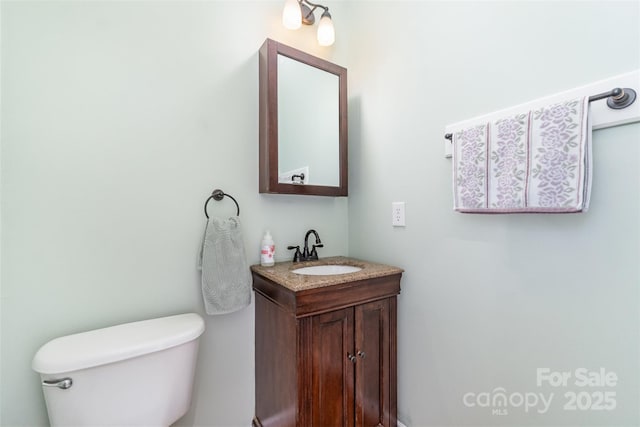 1002 Hollyhedge Ln, Indian Trail, NC 28079 - bathroom with toilet and vanity