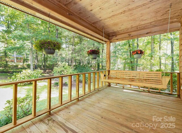 715 White Oaks Cir, Monroe, NC 28110 - view of wooden deck