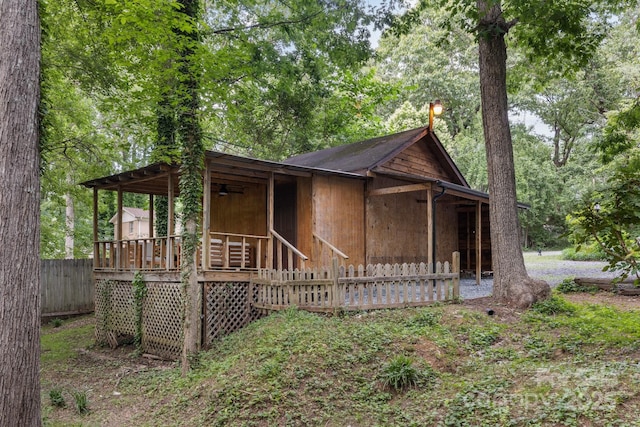 715 White Oaks Cir, Monroe, NC 28110 - view of front of house with a wooden deck